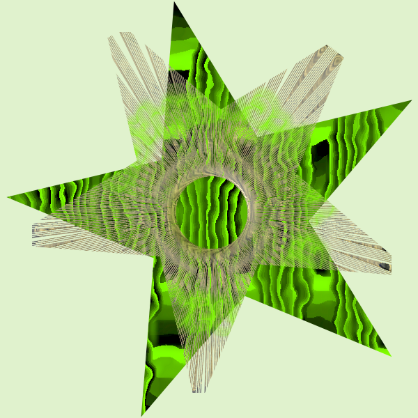 SVG Psychedelic stars