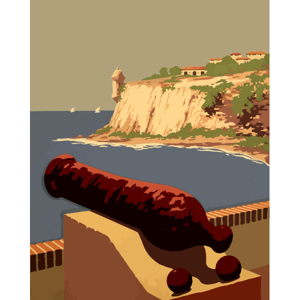 SVG Puerto Rico vector image