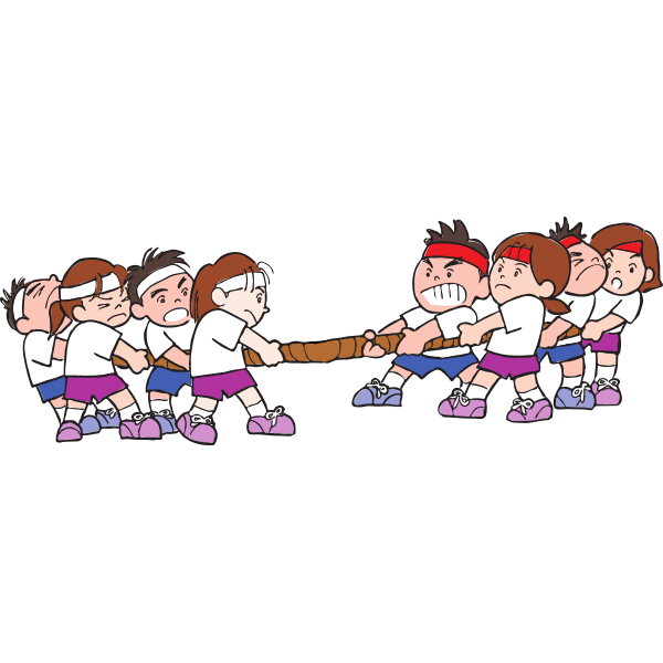 SVG Pulling rope competition