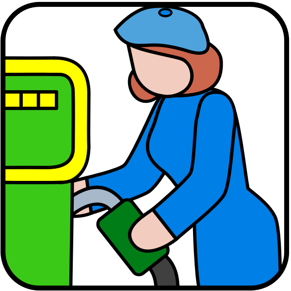 SVG Pumping gas symbol