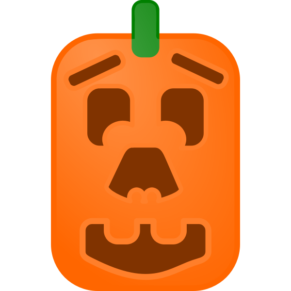 SVG Pumpkin Square