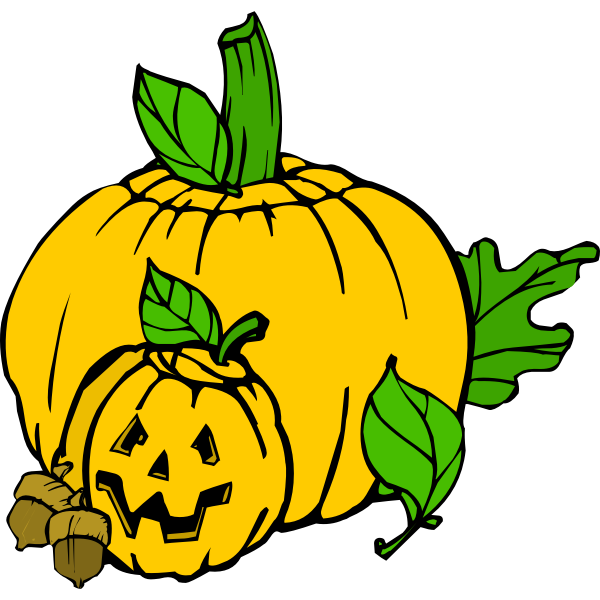SVG Pumpkins colour