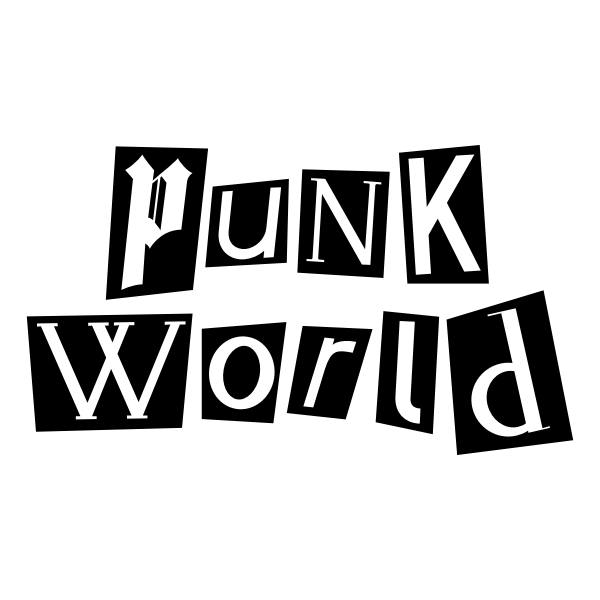 SVG Punk world black