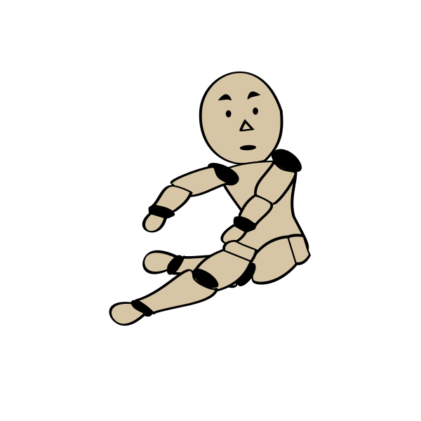 SVG Puppet figure