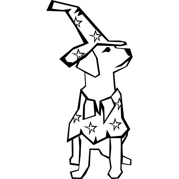 SVG Puppy vector image