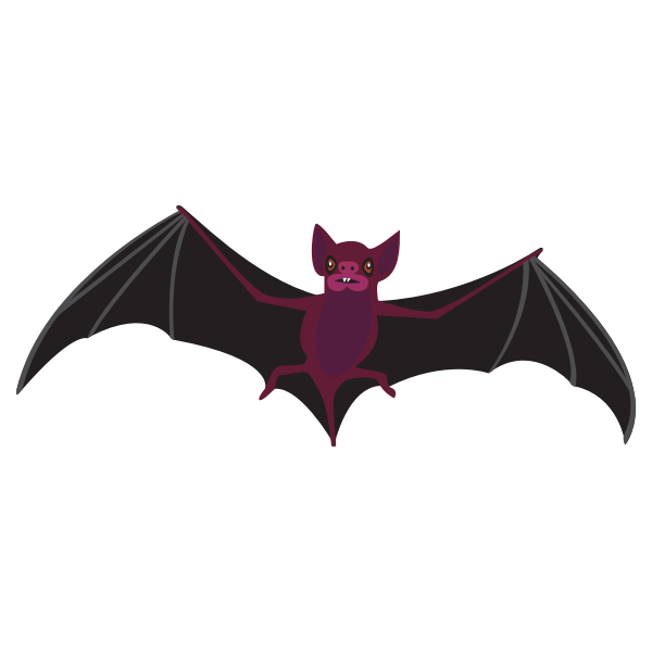 SVG Purple bat