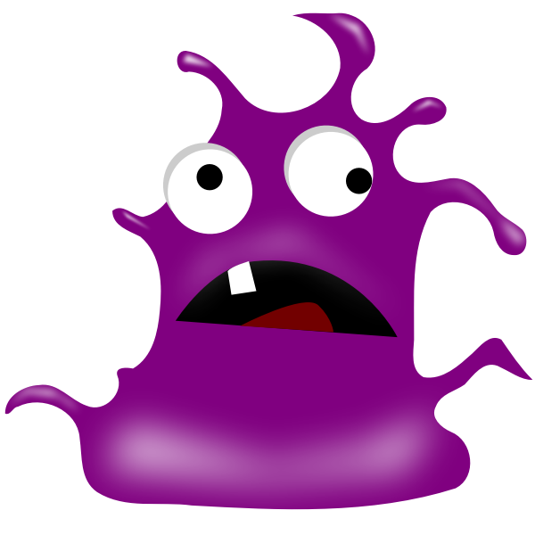 SVG Purple blob