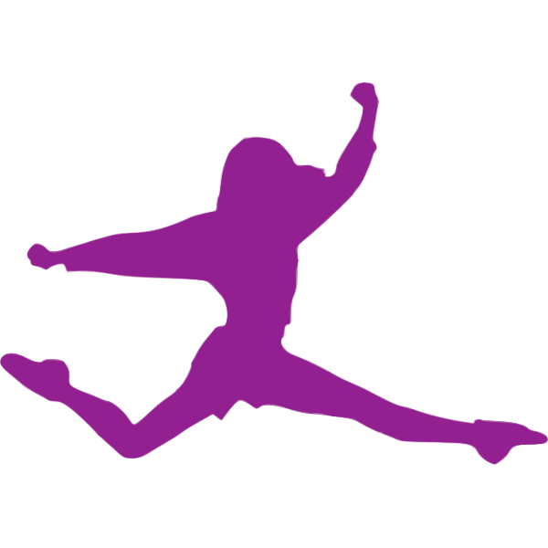 SVG Purple dancer