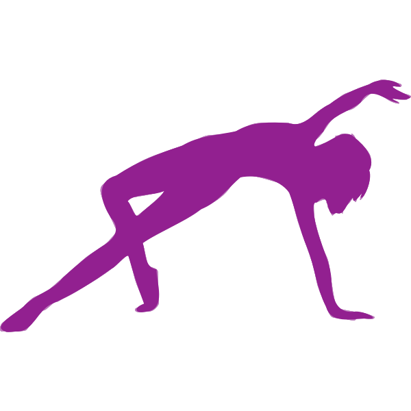 SVG Purple dancing icon
