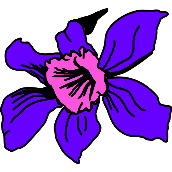 SVG Purple flower-1572773640