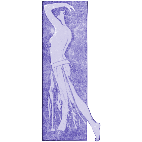 SVG Purple lady standing