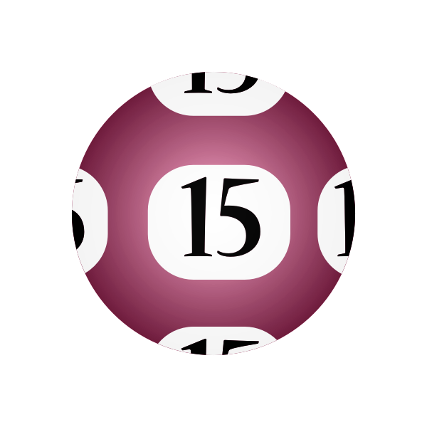 SVG Purple lotto ball