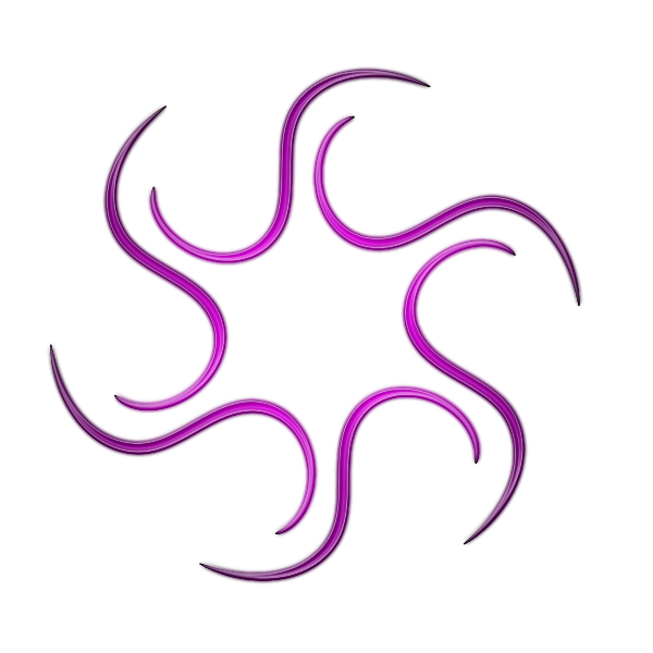 SVG Purple ornament