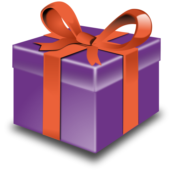 SVG Purple present