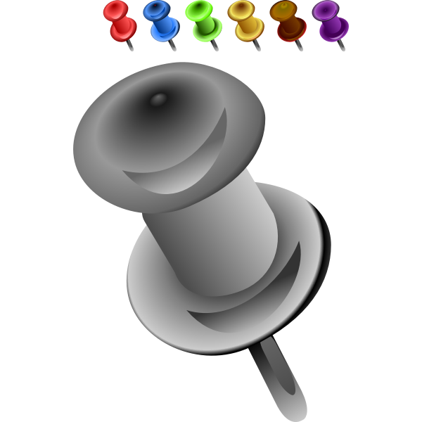 SVG Pushpins