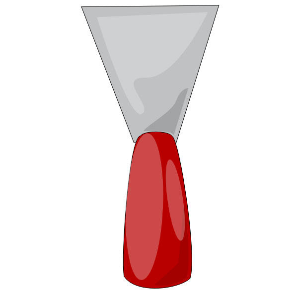 SVG Putty knife