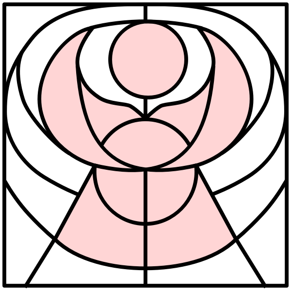 SVG puzzle picture angel