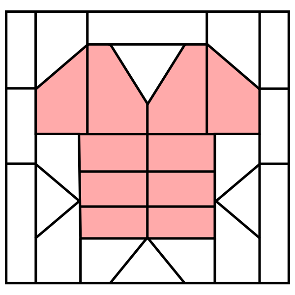 SVG puzzle picture shirt