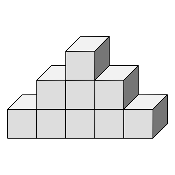SVG Pyramid wall