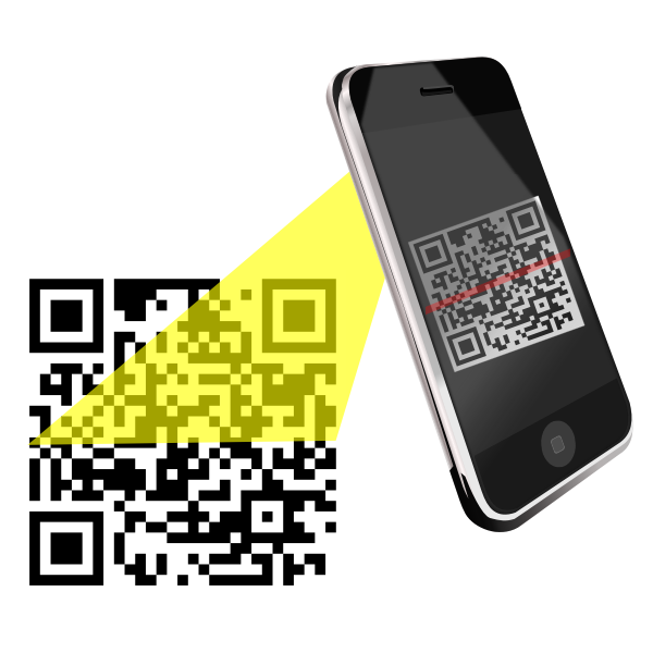 SVG QR Code Sacan