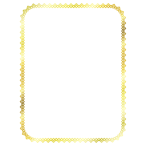 SVG Quadrilateral Diamond Border