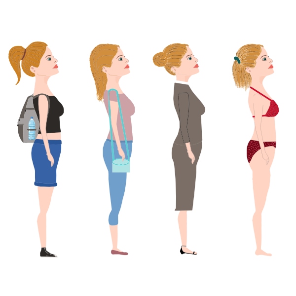 SVG Quartet Woman
