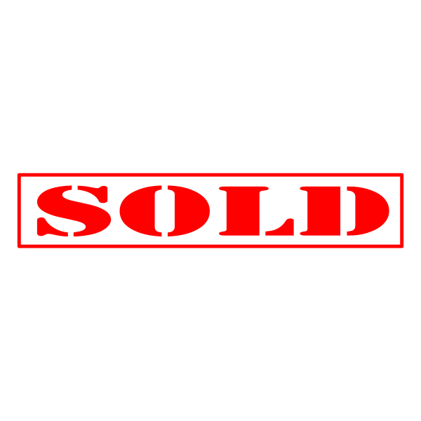 SVG quotSoldquot stamp