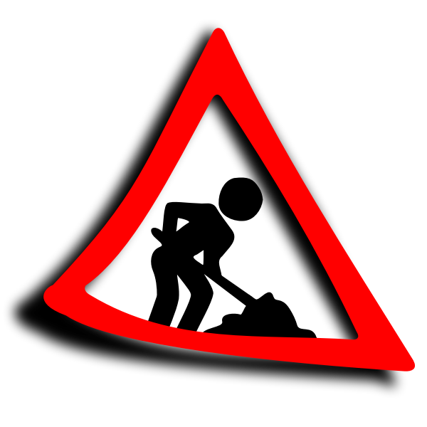 SVG quotUnder constructionquot symbol