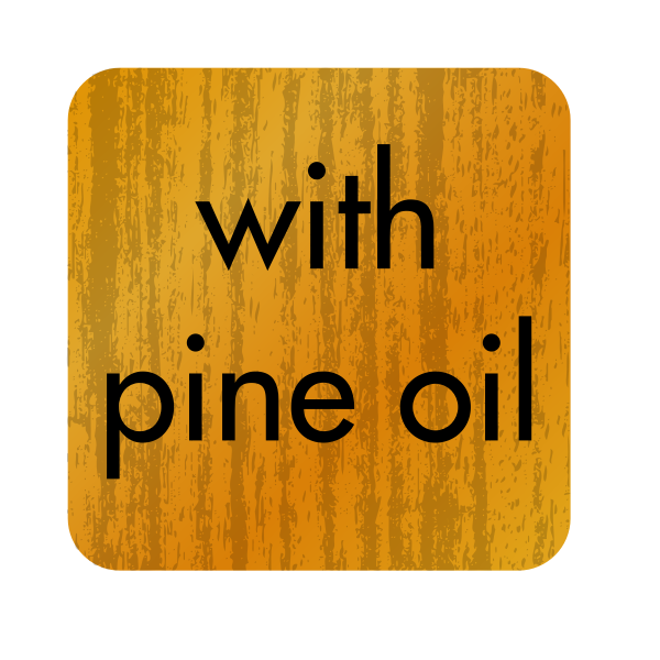 SVG quotWith Pine Oilquot Sticker