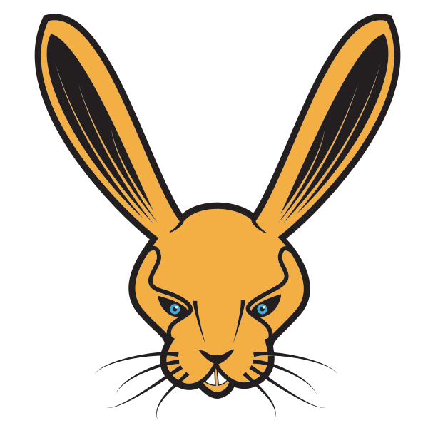 SVG Rabbit039s head clip art