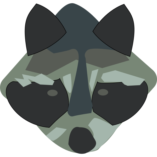 SVG Raccoon