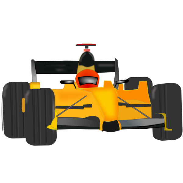 SVG Race car vector image