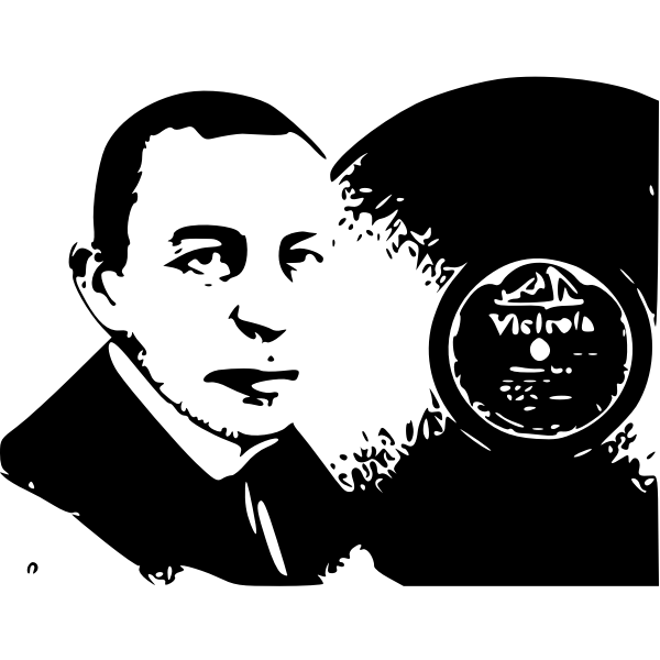 SVG Rachmaninoff in Victor Advertisment