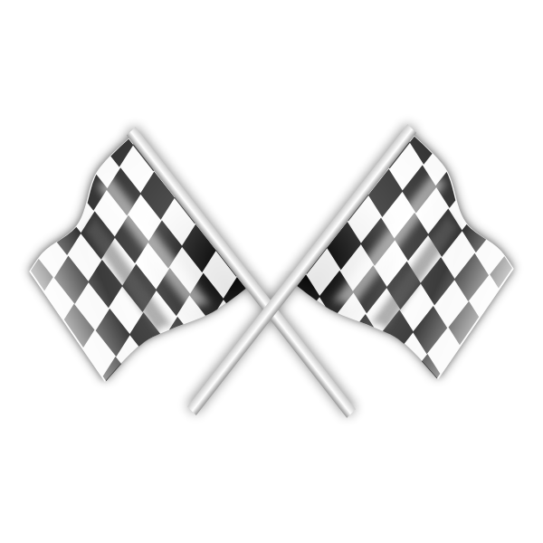 SVG Racing Flags vector
