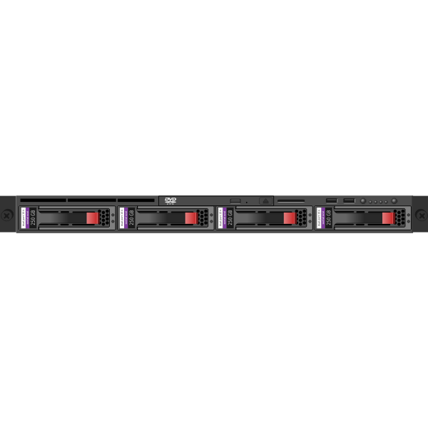 SVG Rack server vector image