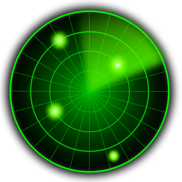 SVG Radar vector graphics