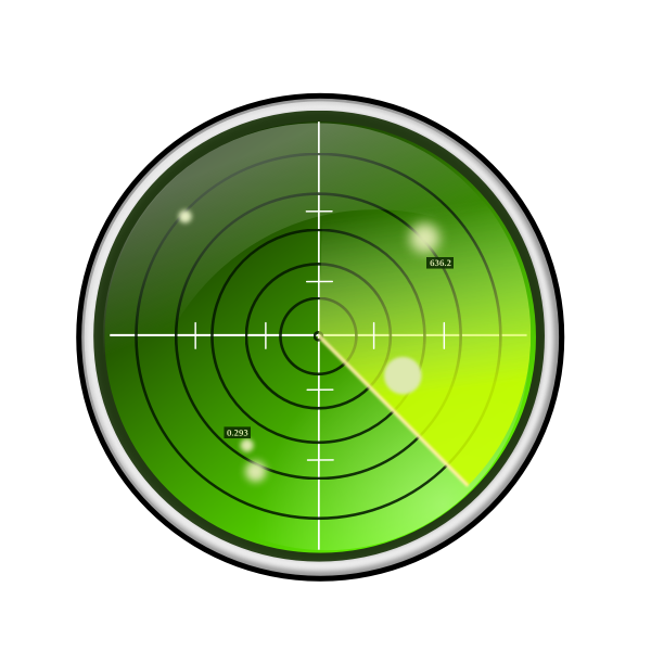 SVG Radar vector image
