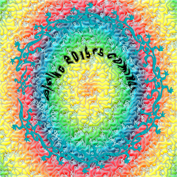 SVG Radiant color pattern