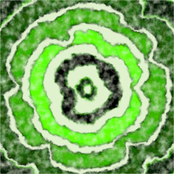 SVG Radiant green pattern