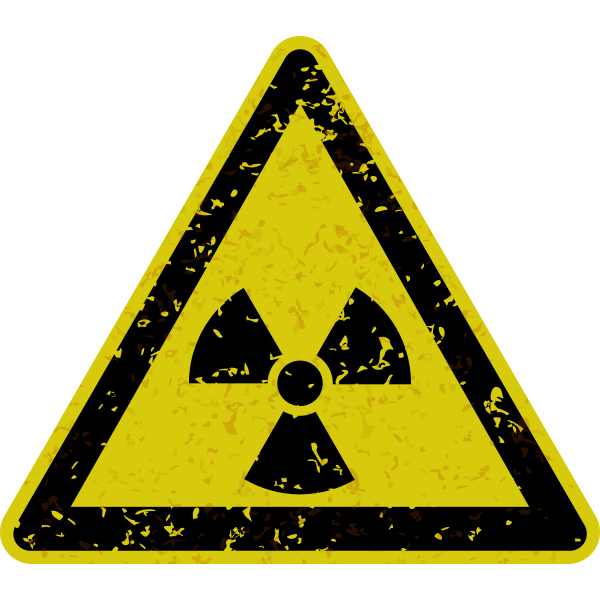 SVG Radiation warning sign