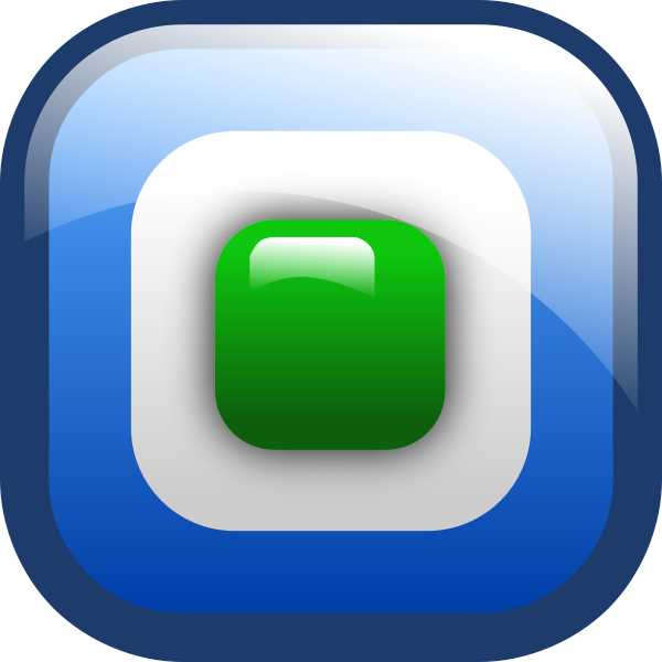 SVG Radio button ON vector icon