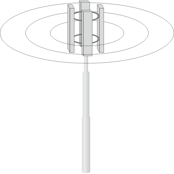 SVG Radio mast