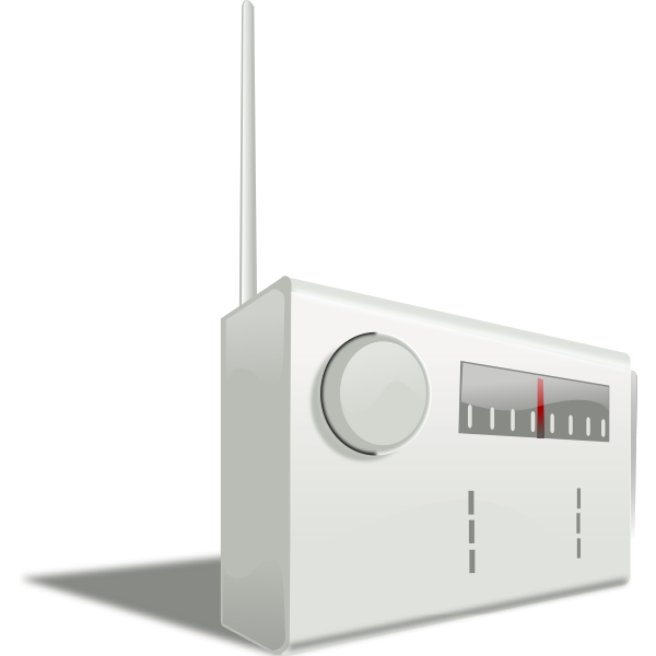 SVG Radio receiver vector graphics