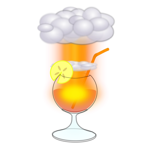 SVG Radioactive cocktail
