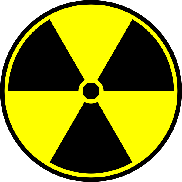 SVG Radioactive symbol