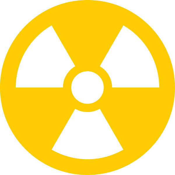 SVG Radioactive transparent icon