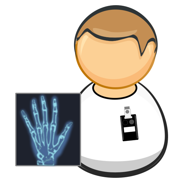 SVG Radiology worker