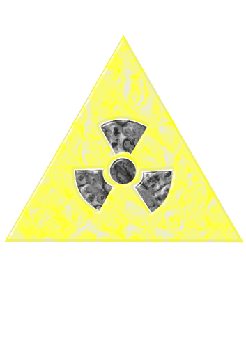 SVG Radoactive symbol