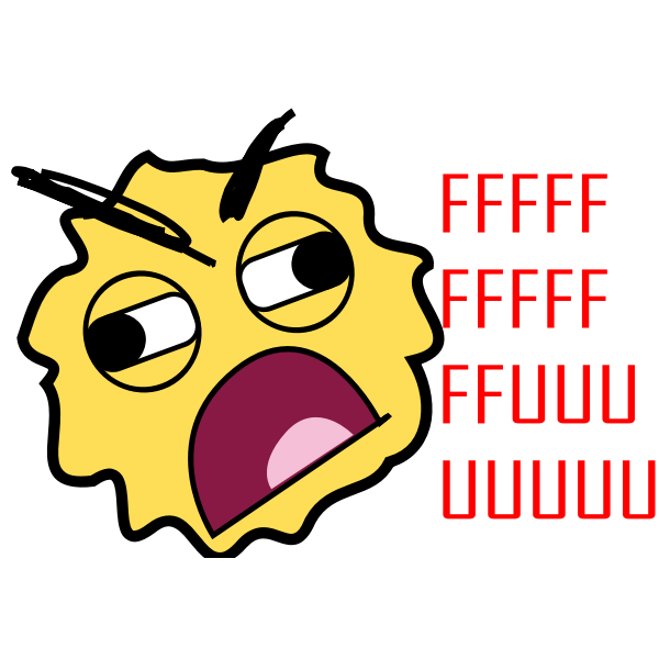 SVG Rage emoticon
