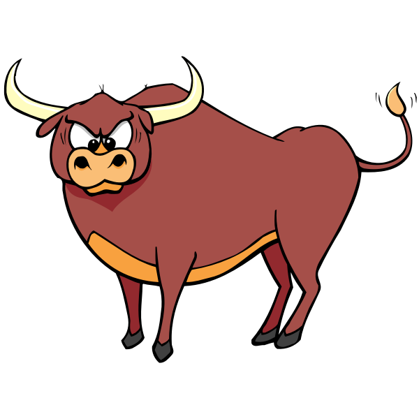 SVG Raging bull image